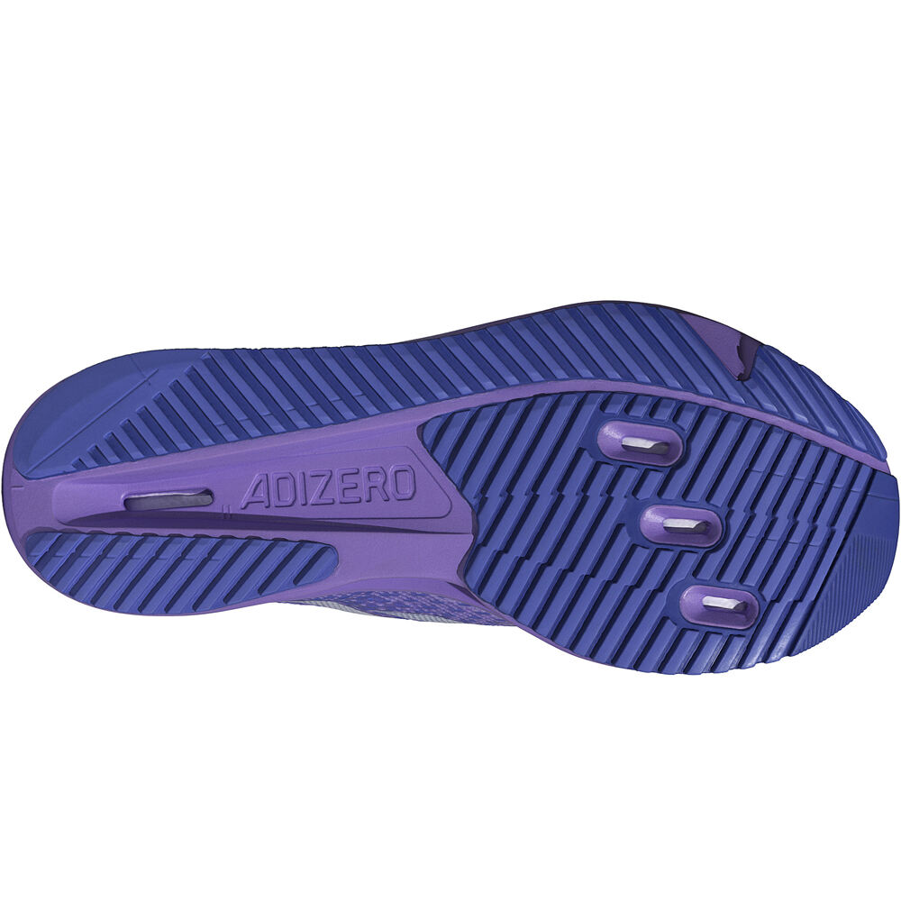 adidas zapatilla running mujer ADIZERO SL2 MORADO vista superior