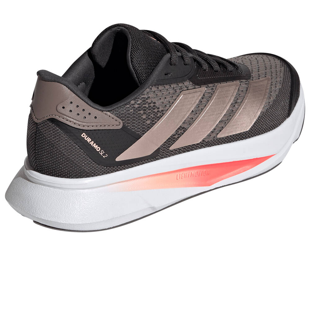 adidas zapatilla running mujer DURAMO SL 2 NEGRO vista trasera