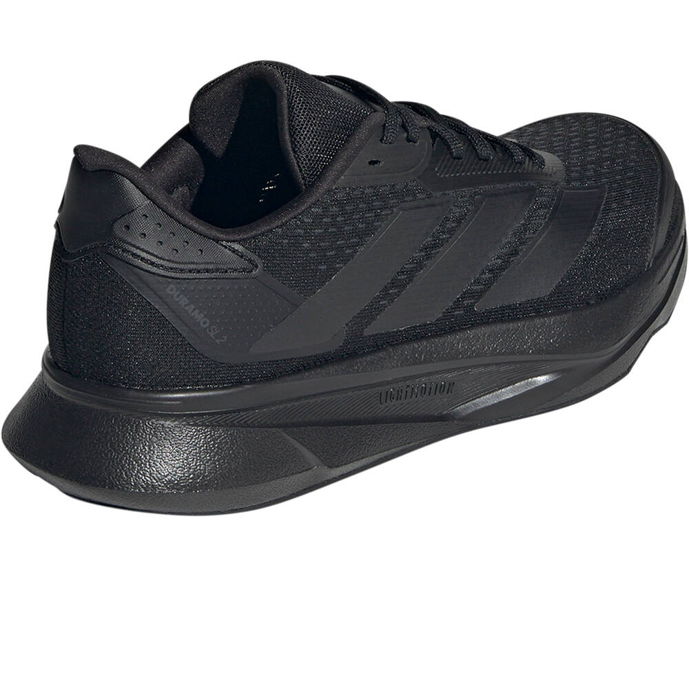 adidas zapatilla running mujer DURAMO SL2 NEGRO vista trasera