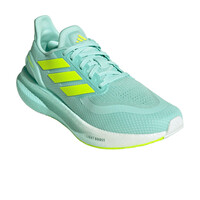 adidas zapatilla running mujer PUREBOOST 5 VERDE lateral interior
