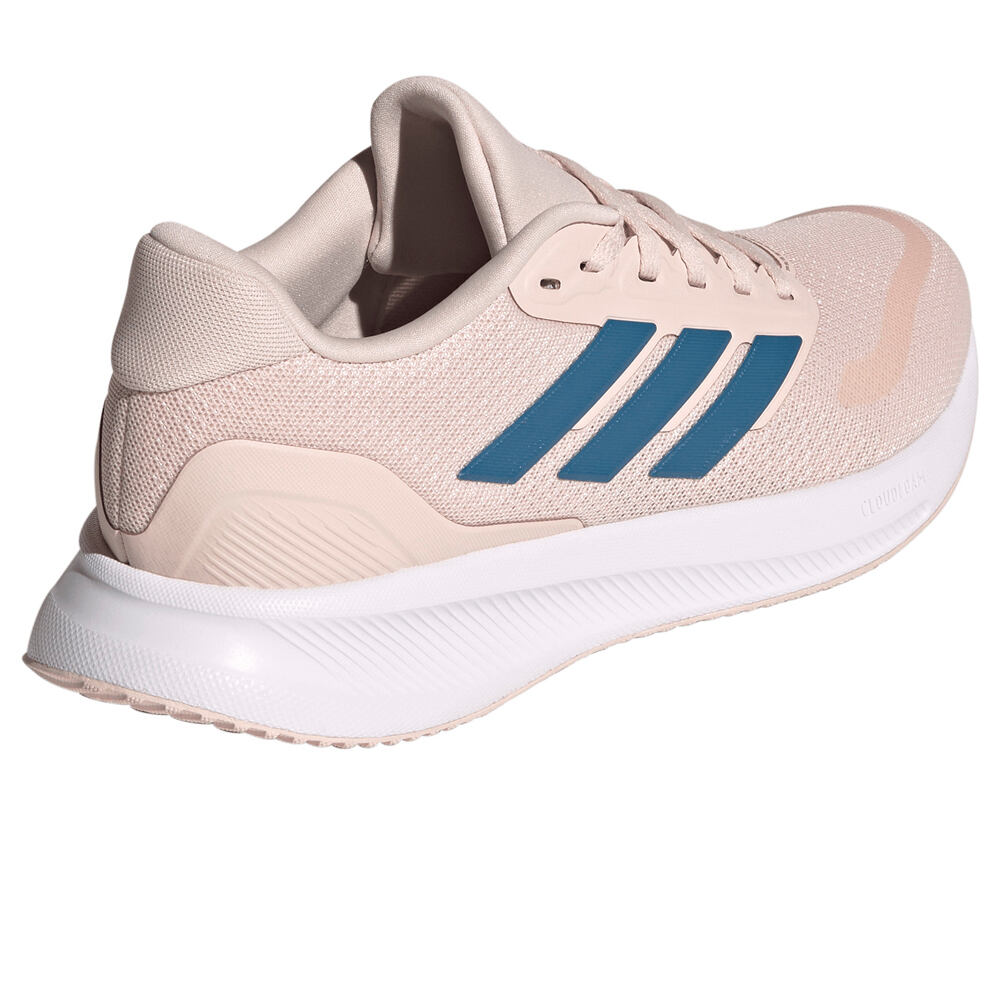 adidas zapatilla running mujer RUNFALCON 5 AZUL vista trasera