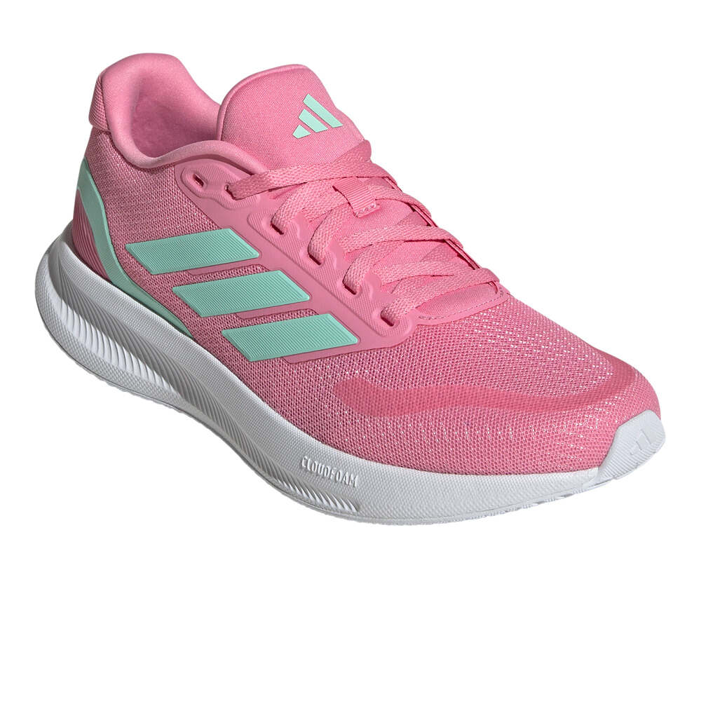 adidas zapatilla running mujer RUNFALCON 5 ROSA lateral interior