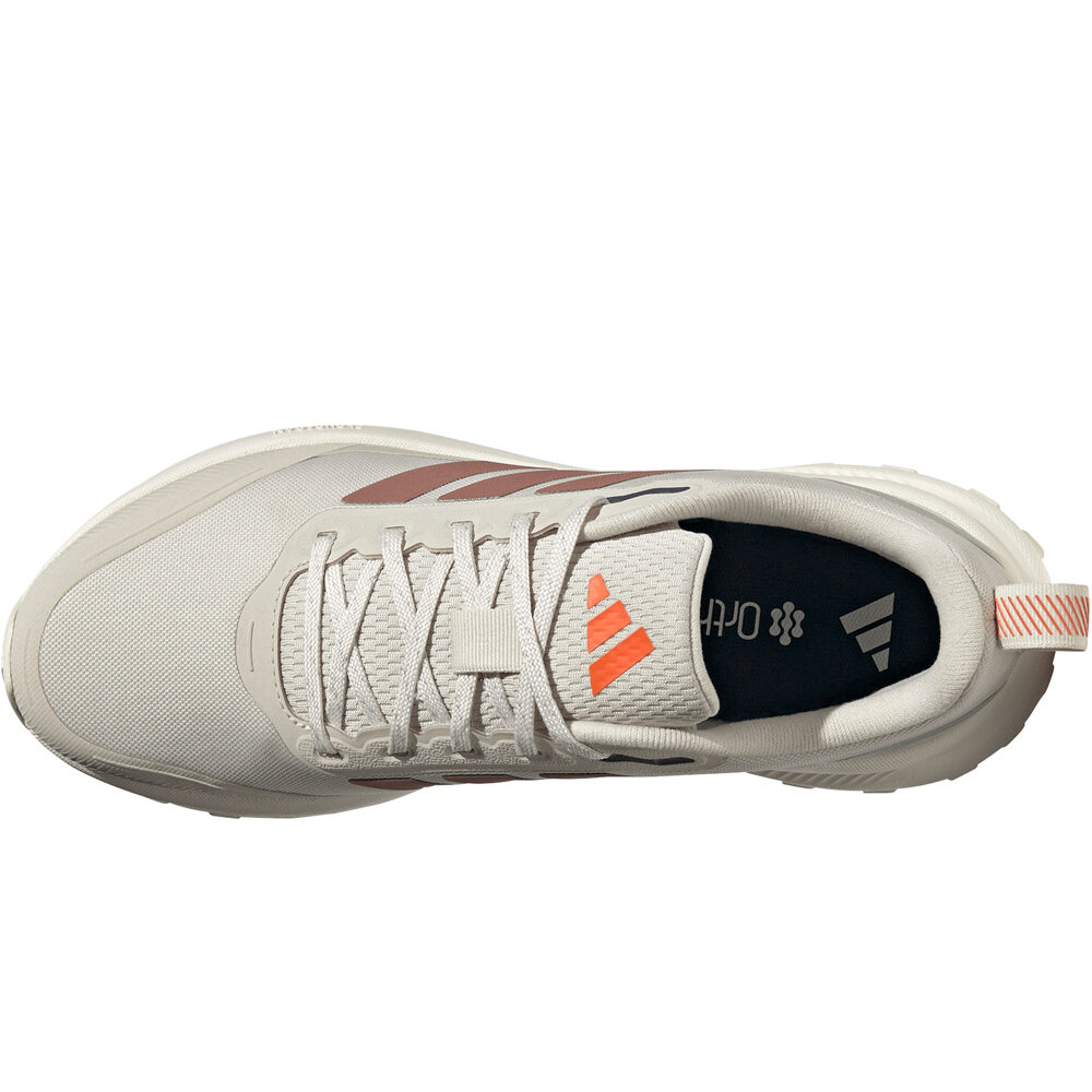 adidas zapatilla running mujer RUNFALCON 5 TR MARRON vista superior