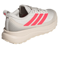 adidas zapatilla running mujer RUNFALCON 6 ATR GRIS vista trasera