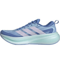 adidas zapatilla running mujer SUPERNOVA GLIDE AZUL puntera