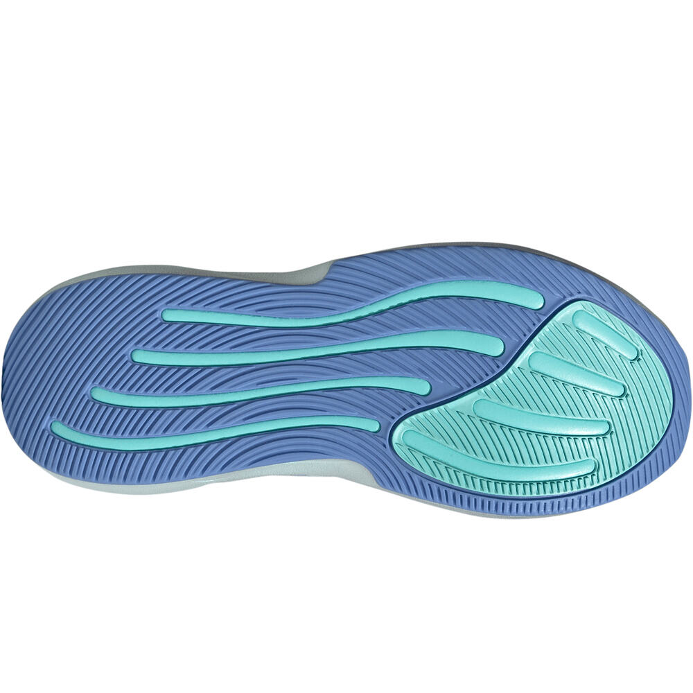 adidas zapatilla running mujer SUPERNOVA GLIDE AZUL vista superior