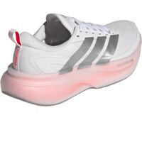adidas zapatilla running mujer SUPERNOVA GLIDE BLANCO vista trasera