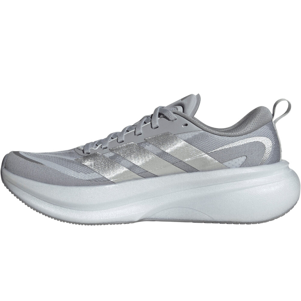 adidas zapatilla running mujer SUPERNOVA GLIDE GRIS puntera
