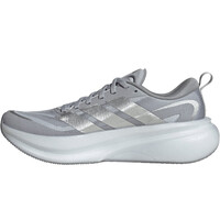 adidas zapatilla running mujer SUPERNOVA GLIDE GRIS puntera
