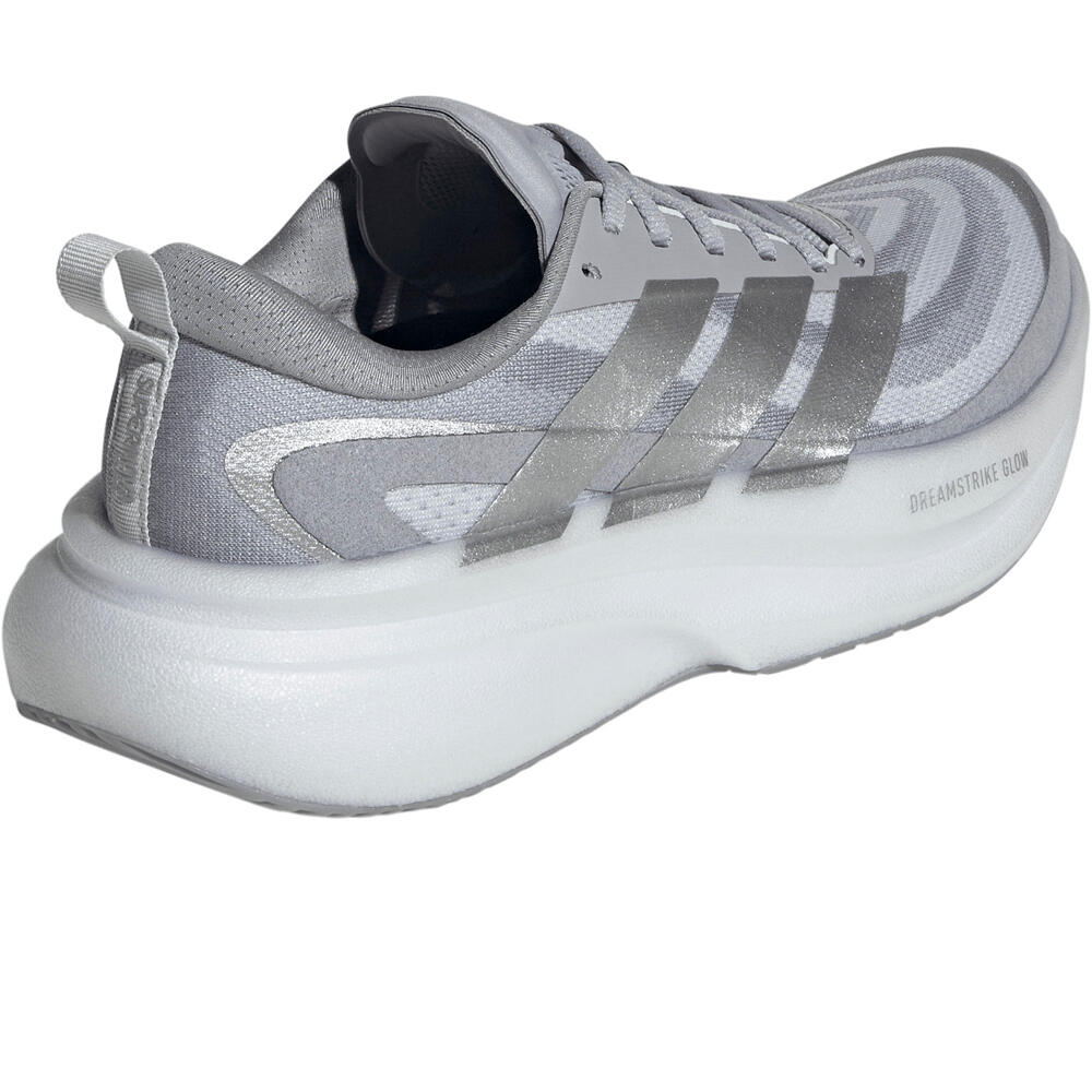 adidas zapatilla running mujer SUPERNOVA GLIDE GRIS vista trasera
