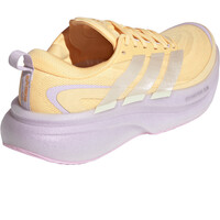 adidas zapatilla running mujer SUPERNOVA GLIDE NARANJA vista trasera