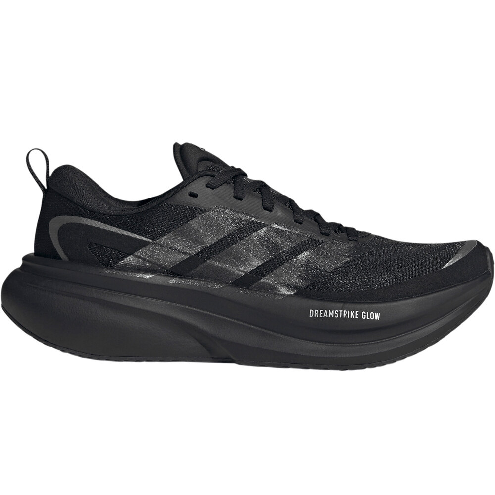 adidas zapatilla running mujer SUPERNOVA GLIDE NEGRO lateral exterior
