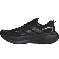 adidas zapatilla running mujer SUPERNOVA GLIDE NEGRO puntera