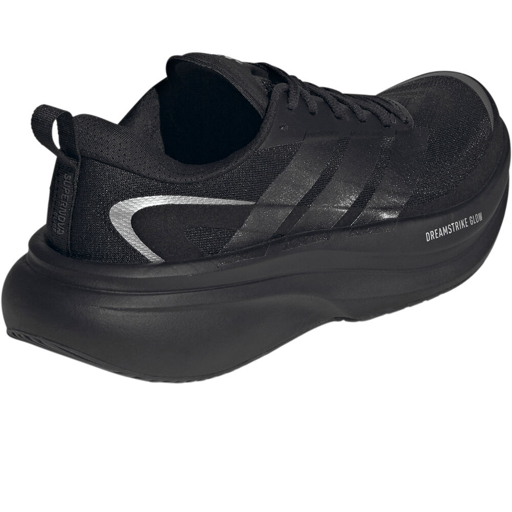 adidas zapatilla running mujer SUPERNOVA GLIDE NEGRO vista trasera