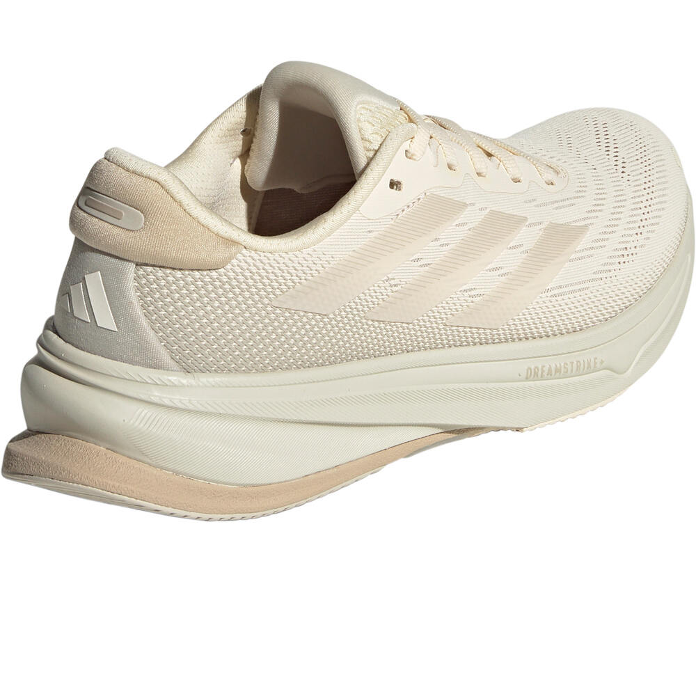 adidas zapatilla running mujer SUPERNOVA RISE 2 BLANCO vista trasera