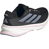 adidas zapatilla running mujer SUPERNOVA RISE 2 NEGRO vista trasera