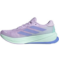 adidas zapatilla running mujer SUPERNOVA RISE 2 ROSA puntera