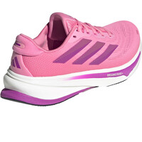 adidas zapatilla running mujer SUPERNOVA RISE 2 ROSA vista trasera