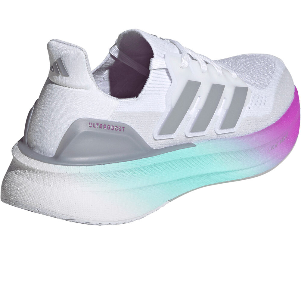 adidas zapatilla running mujer ULTRABOOST 5 BLANCO vista trasera