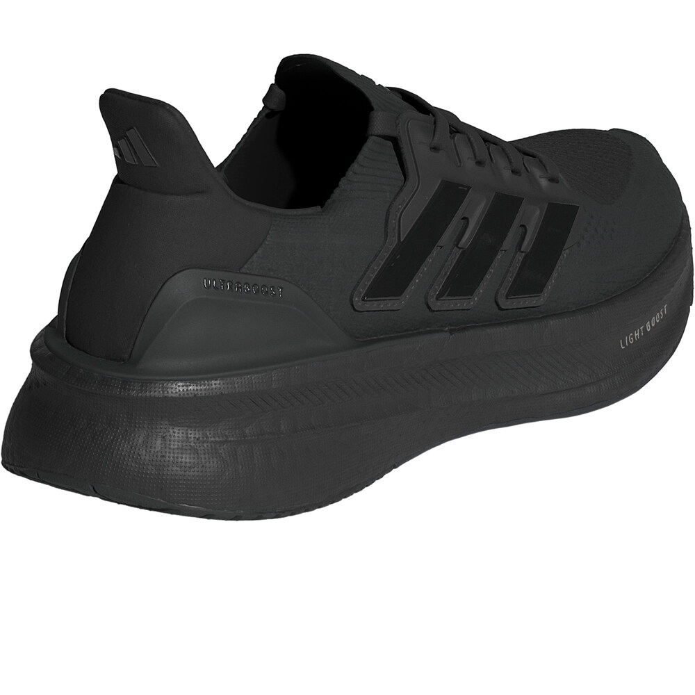 adidas zapatilla running mujer ULTRABOOST 5 NEGRO vista trasera