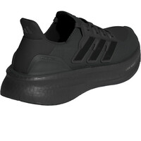 adidas zapatilla running mujer ULTRABOOST 5 NEGRO vista trasera