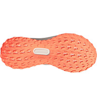 adidas zapatilla running mujer ULTRARUN 5 TR NARANJA vista superior