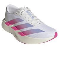 adidas zapatilla running mujer W Adizero EVO SL WOVEN BLANCO lateral interior