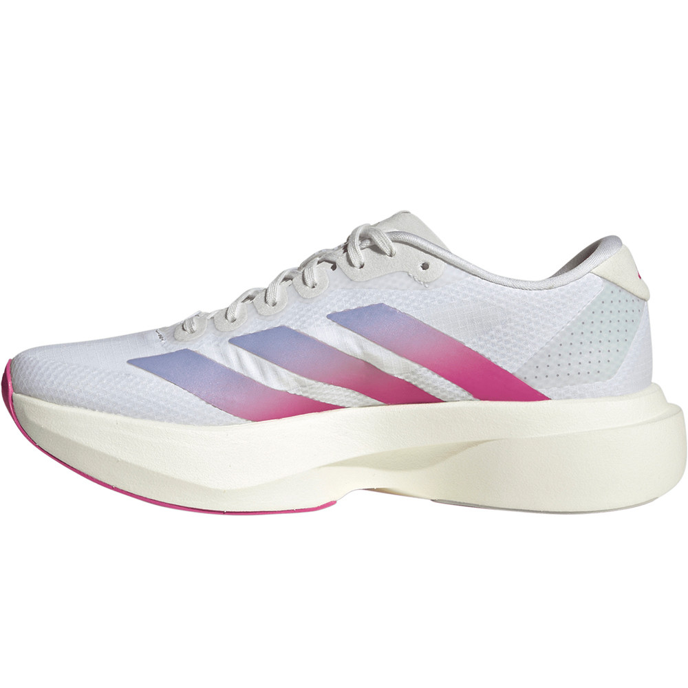 adidas zapatilla running mujer W Adizero EVO SL WOVEN BLANCO puntera