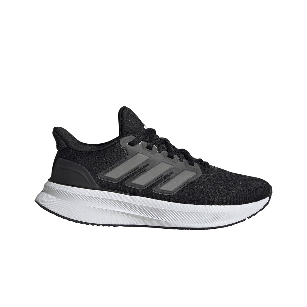 adidas zapatilla running niño ULTRARUN 5 NEGRO vista frontal