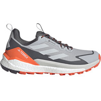 adidas zapatilla trekking hombre TERREX FREE HIKER 2 LOW GORE-TEX GRIS lateral exterior