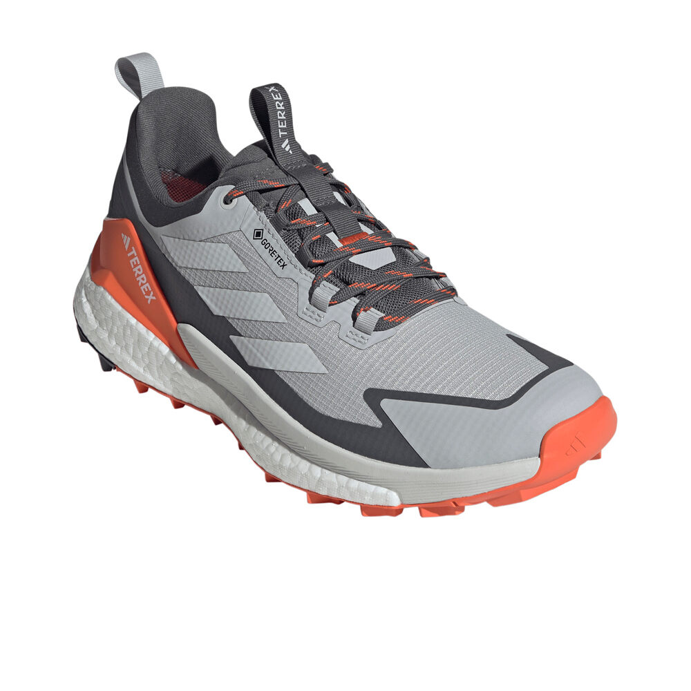adidas zapatilla trekking hombre TERREX FREE HIKER 2 LOW GORE-TEX GRIS lateral interior