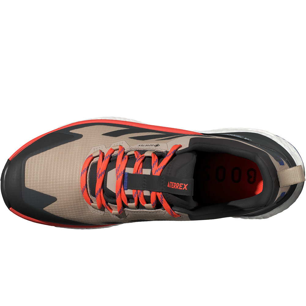 adidas zapatilla trekking hombre TERREX FREE HIKER 2 LOW GORE-TEX MARRON 05