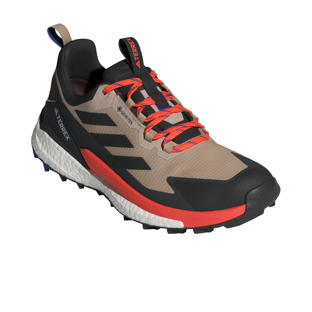 adidas zapatilla trekking hombre TERREX FREE HIKER 2 LOW GORE-TEX MARRON lateral interior