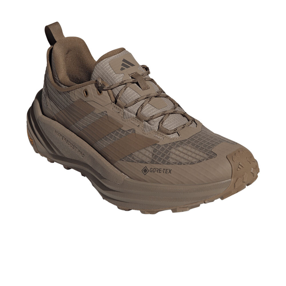 adidas zapatilla trekking hombre TERREX FREE HIKER 3 LOW MARRON lateral interior