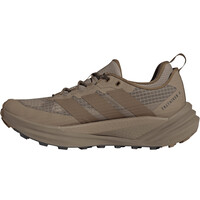 adidas zapatilla trekking hombre TERREX FREE HIKER 3 LOW MARRON puntera