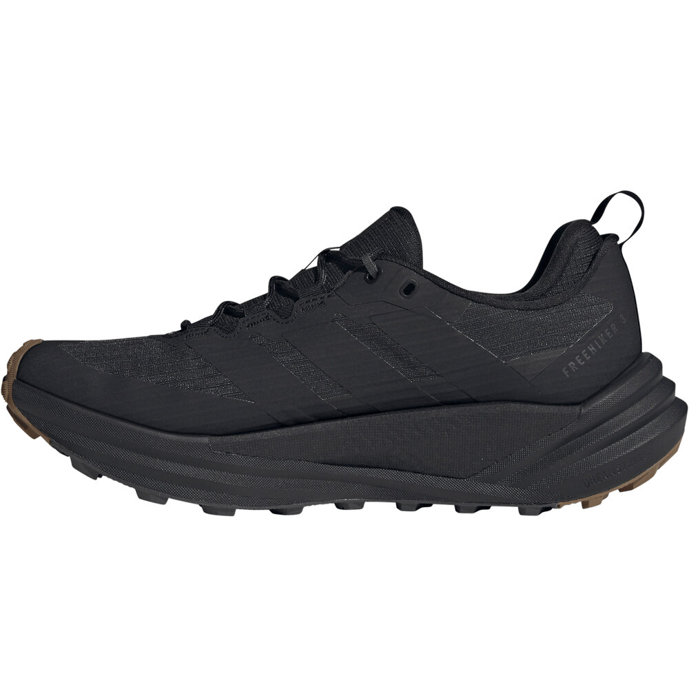 adidas zapatilla trekking hombre TERREX FREE HIKER 3 LOW NEGRO puntera