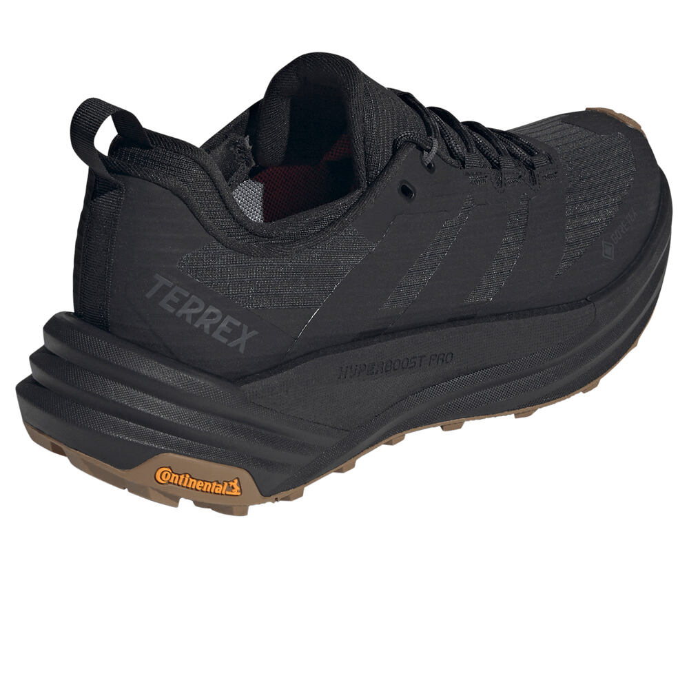 adidas zapatilla trekking hombre TERREX FREE HIKER 3 LOW NEGRO vista trasera