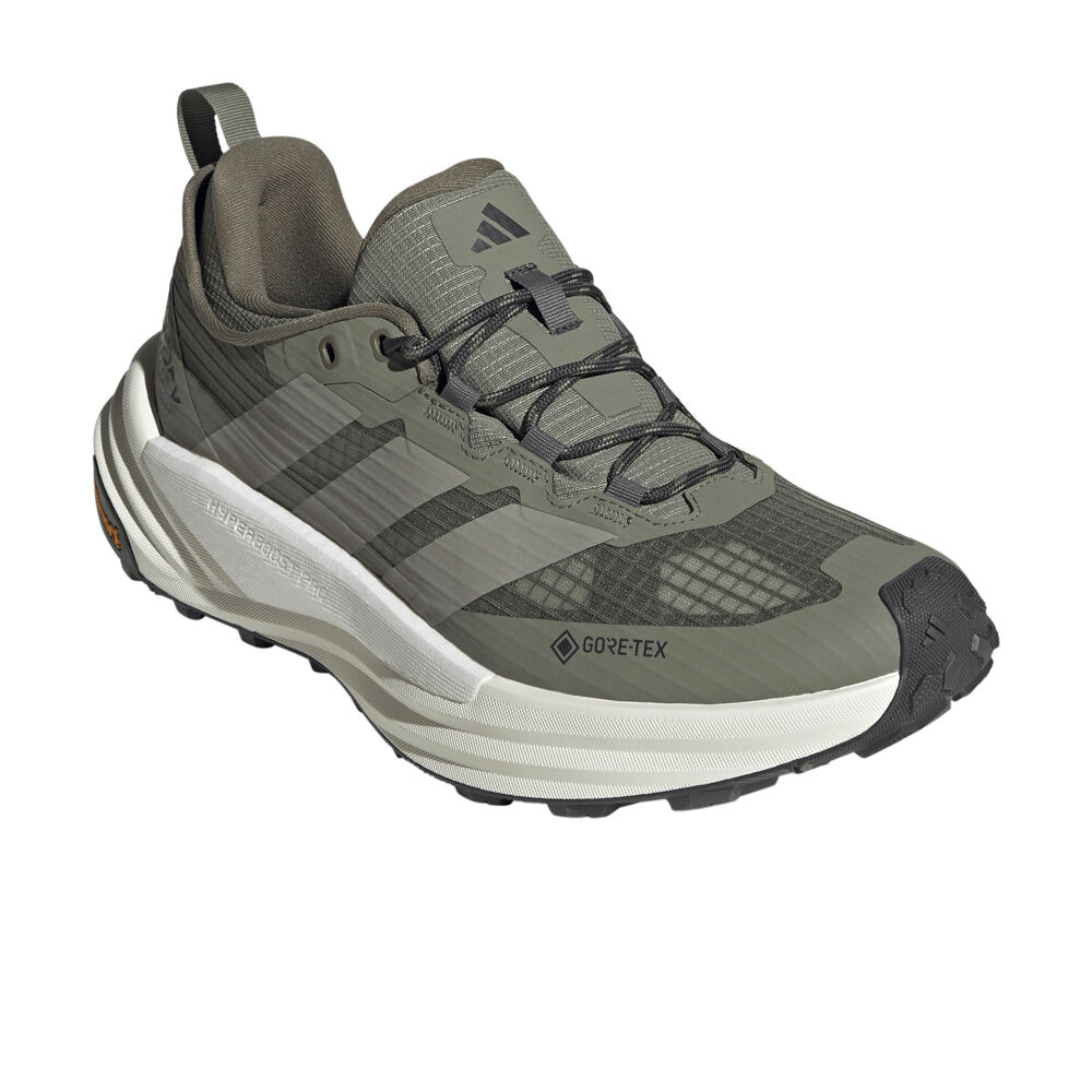 adidas zapatilla trekking hombre TERREX FREE HIKER 3 LOW VERDE lateral interior