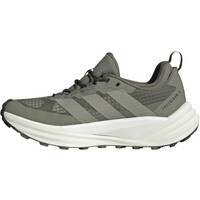 adidas zapatilla trekking hombre TERREX FREE HIKER 3 LOW VERDE puntera