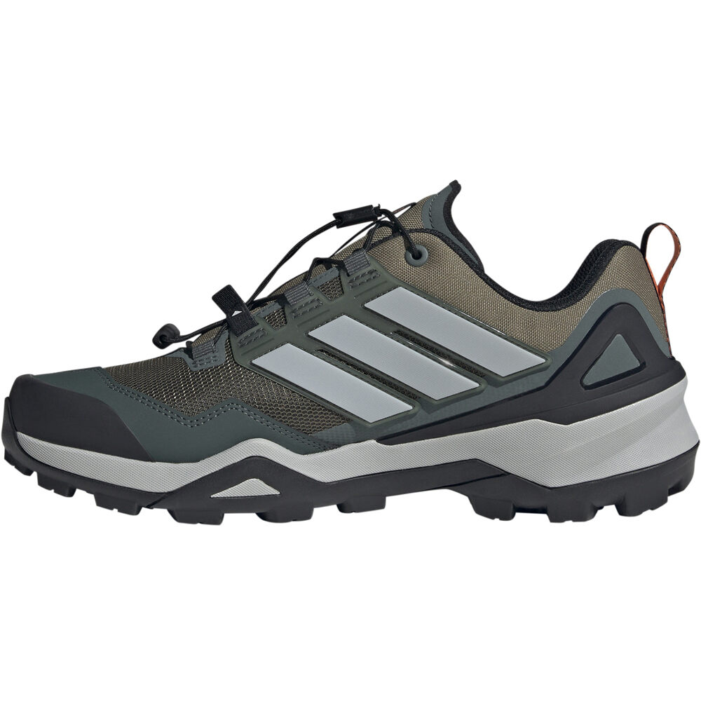 adidas zapatilla trekking hombre TERREX SKYCHASER VERDE puntera
