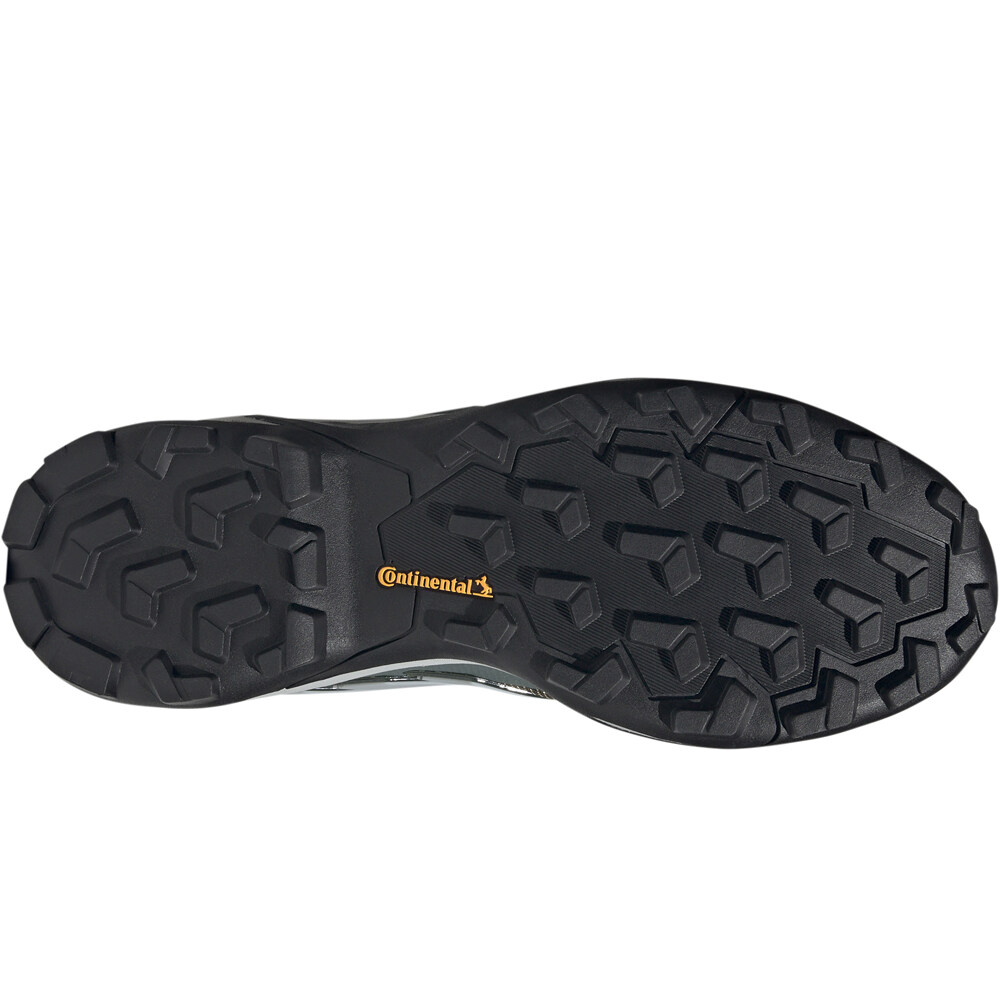 adidas zapatilla trekking hombre TERREX SKYCHASER VERDE vista superior