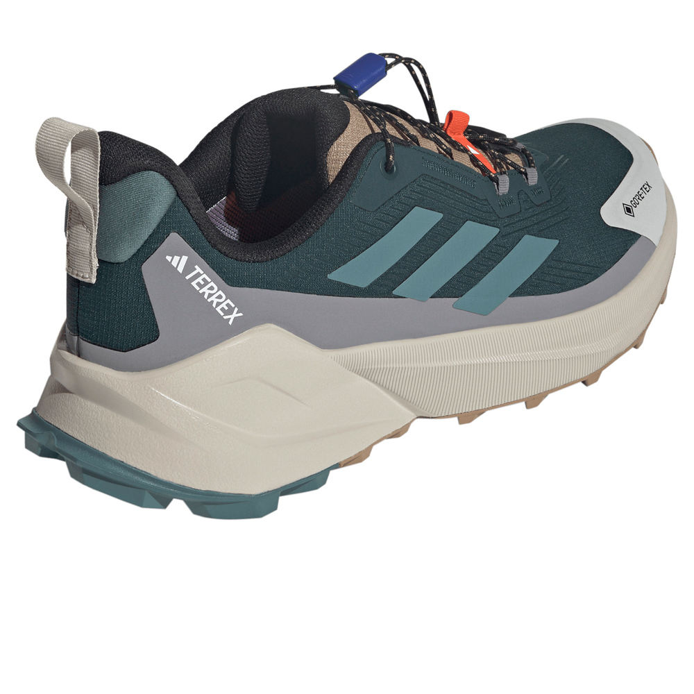 adidas zapatilla trekking hombre TERREX TRAILMAKER 2 GORE-TEX SL VERDE vista trasera