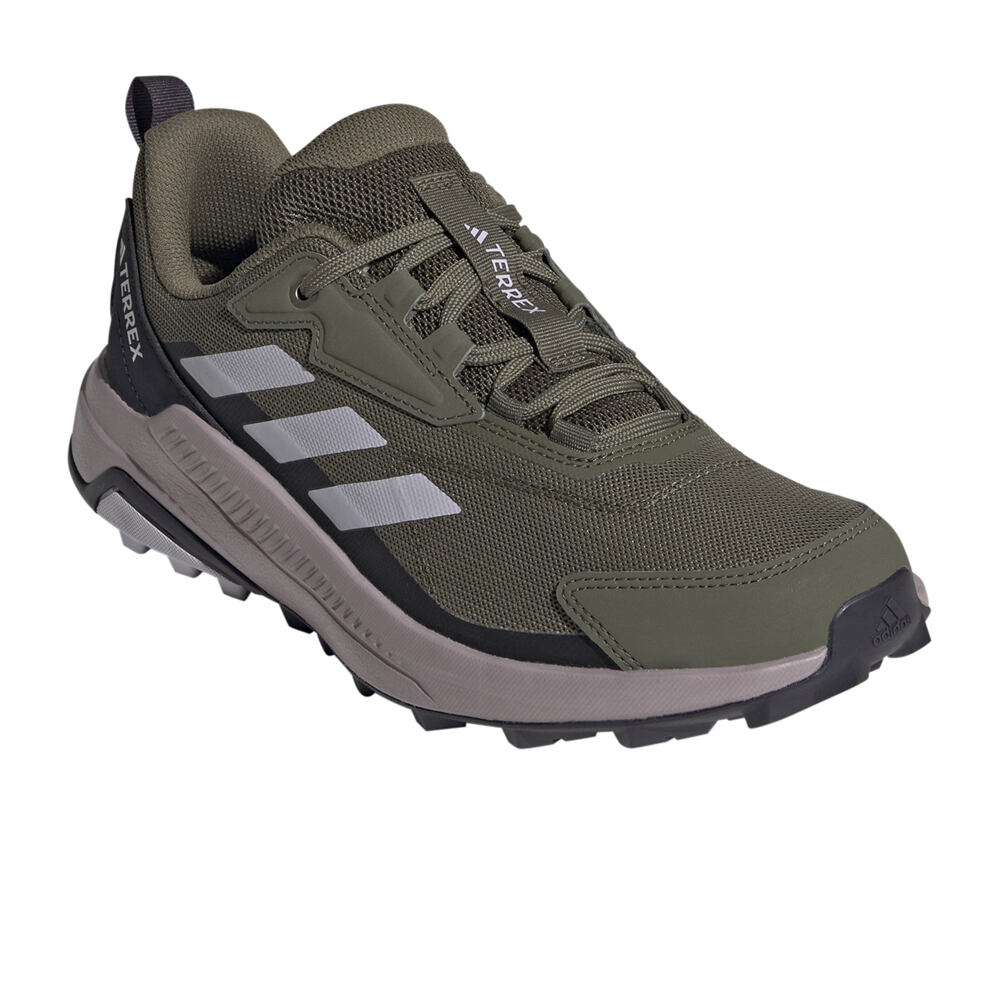 adidas zapatilla trekking mujer TERREX ANYLANDER GRIS lateral interior