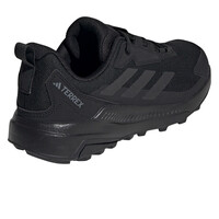 adidas zapatilla trekking mujer TERREX ANYLANDER NEGRO vista trasera