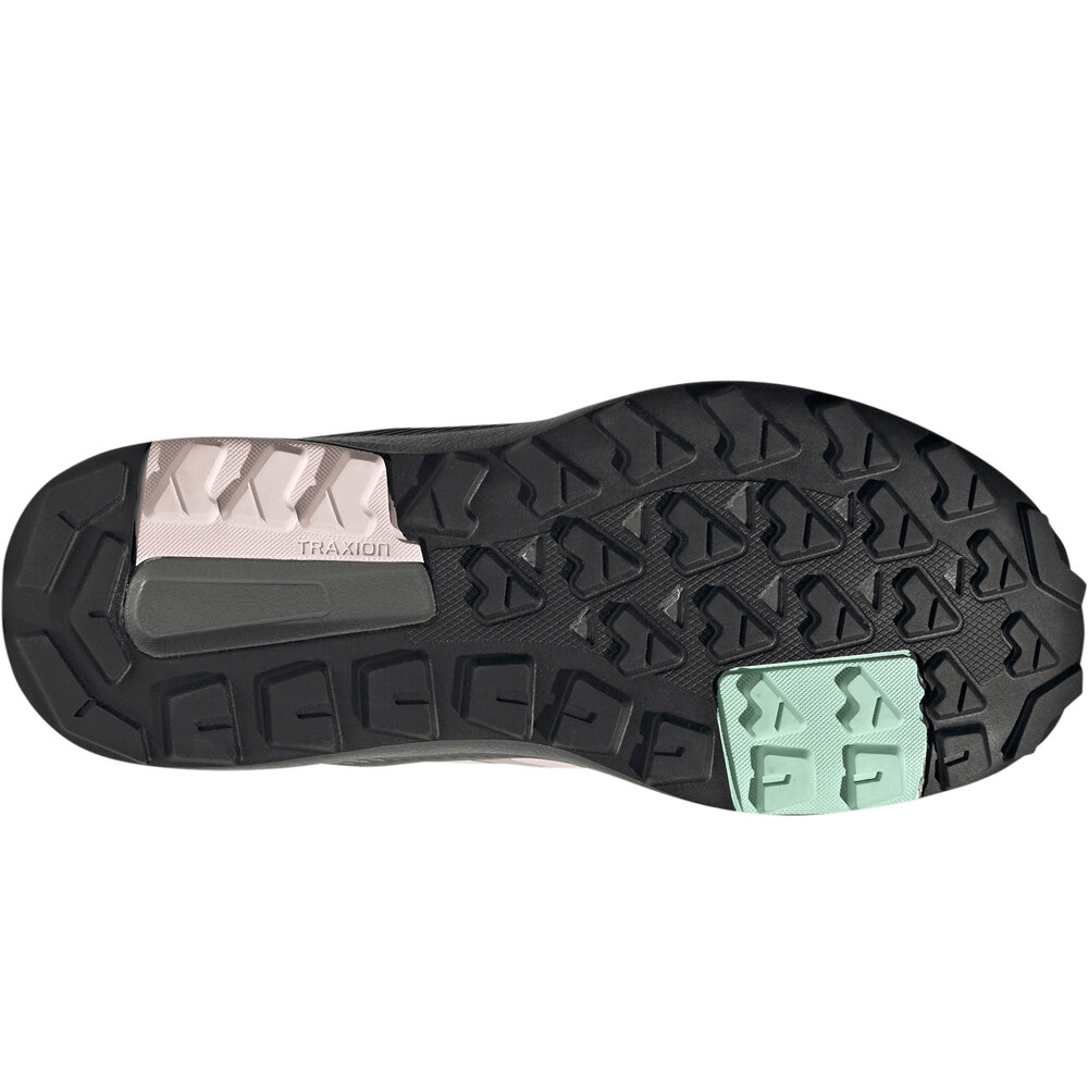 adidas zapatilla trekking mujer TERREX ANYLANDER ROSA vista superior