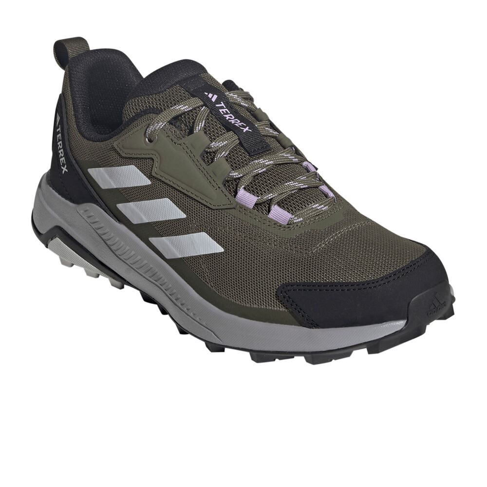 adidas zapatilla trekking mujer TERREX ANYLANDER VERDE lateral interior