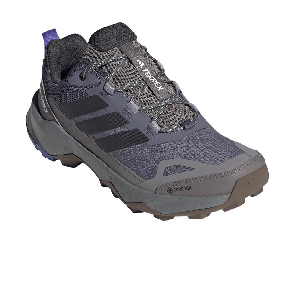 adidas zapatilla trekking mujer TERREX SKYCHASER AX5 GORE-TEX W AZUL lateral interior