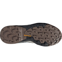 adidas zapatilla trekking mujer TERREX SKYCHASER GORE-TEX GRIS vista superior