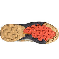 adidas zapatilla trekking mujer TERREX SKYCHASER GORE-TEX MARRON vista superior