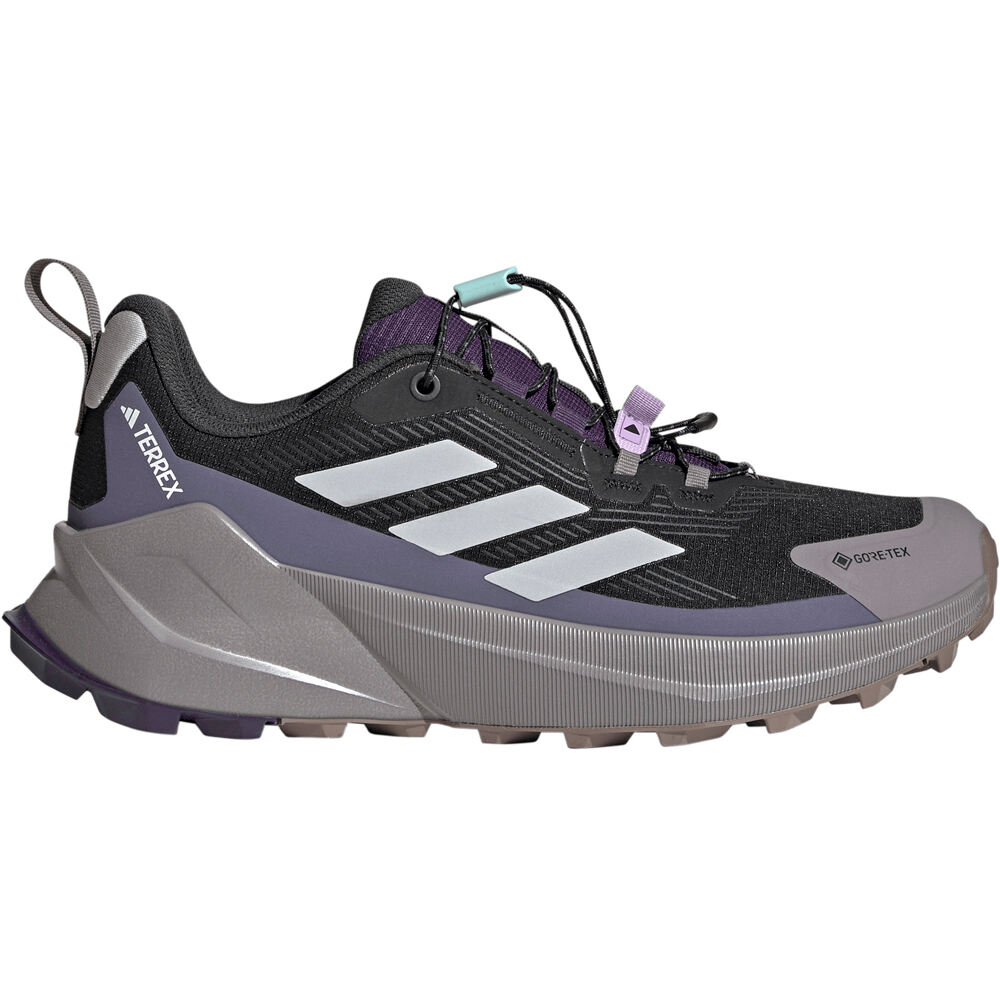 adidas zapatilla trekking mujer TERREX TRAILMAKER 2 GORE-TEX SL NEGRO lateral exterior